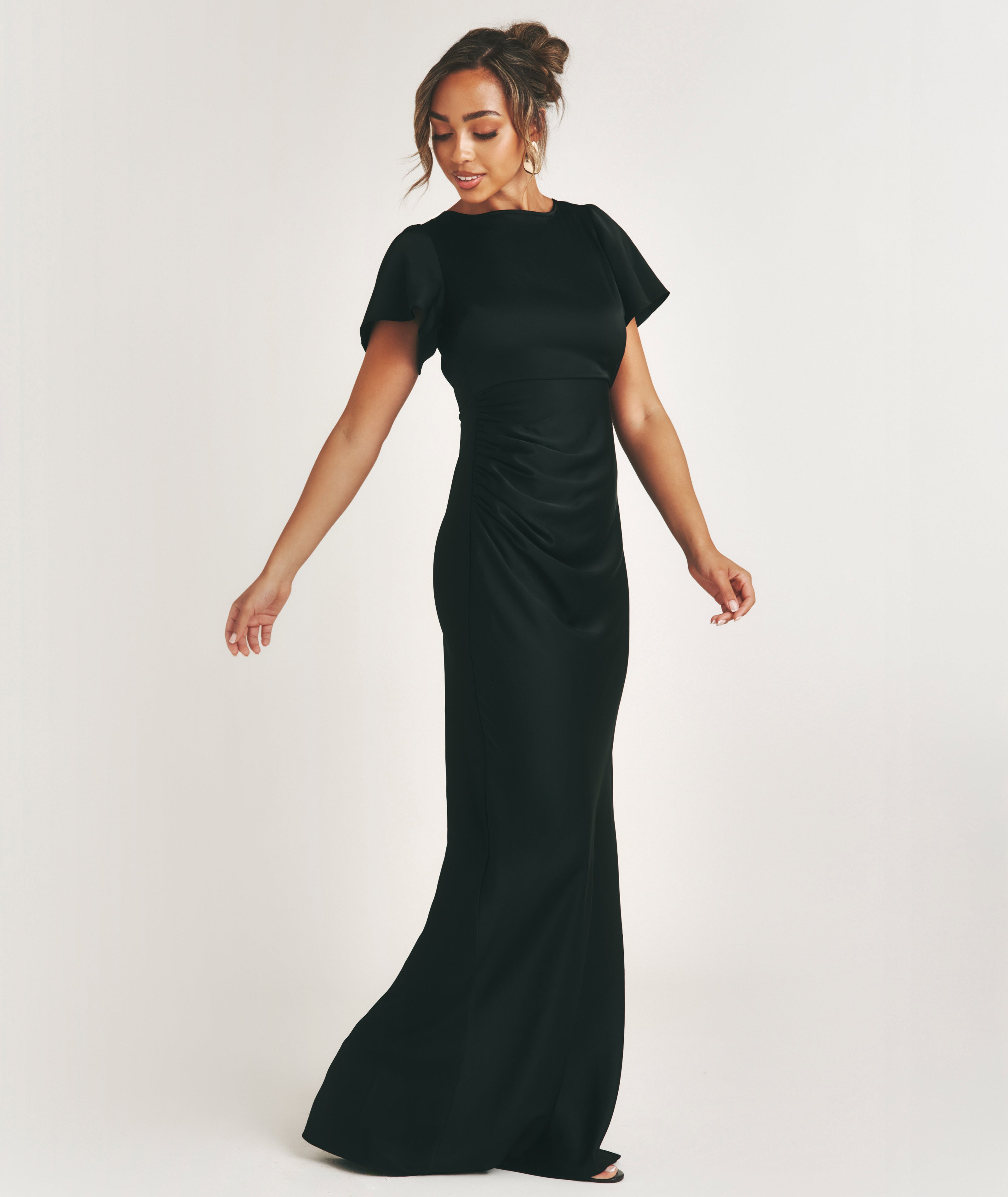 princess polly baby blue dress Black Bridesmaid Dresses main image 1