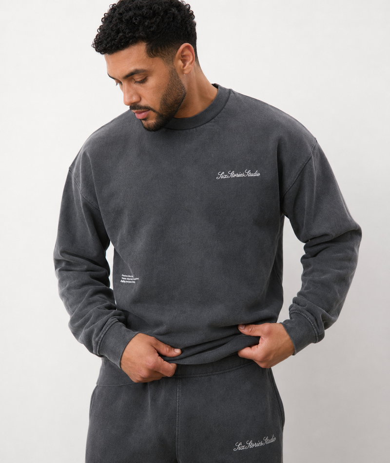 Newly Wed Sweatshirt - Charcoal