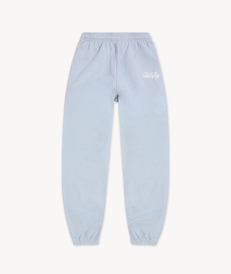 Wifey Graphic Sweatpants - Blue