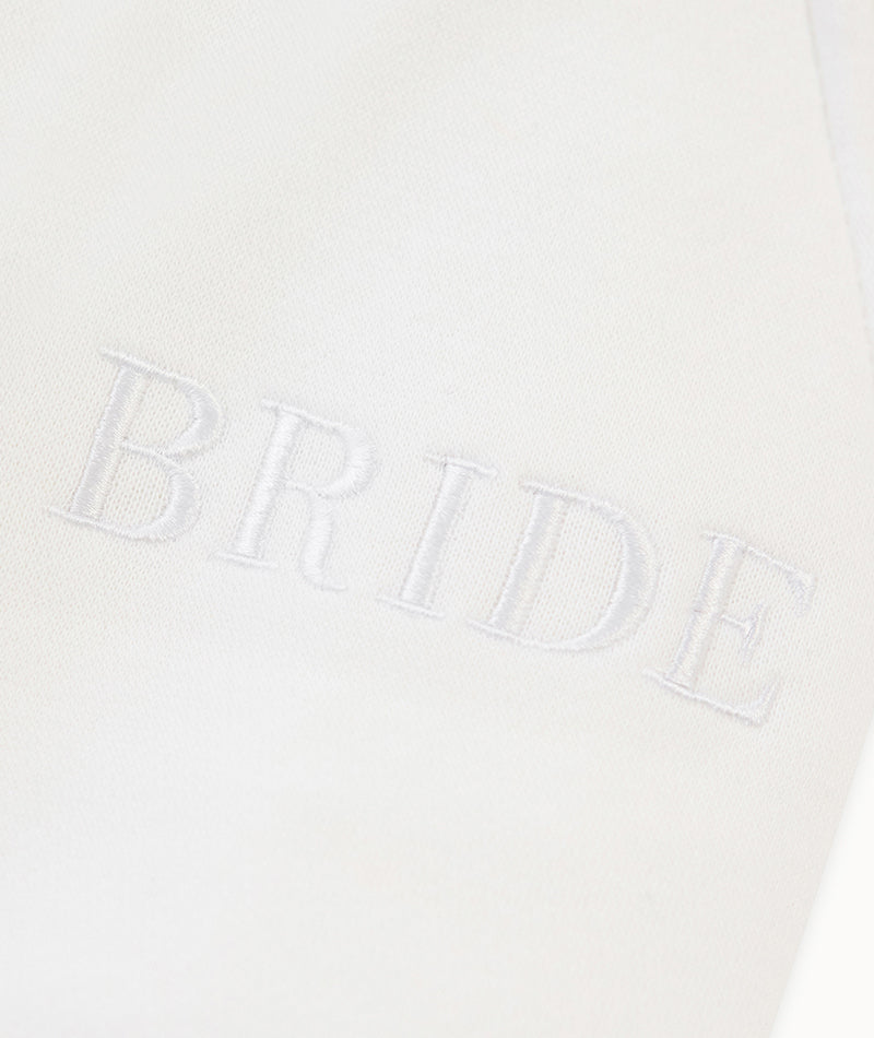 Bride Statement Sweatpants - White