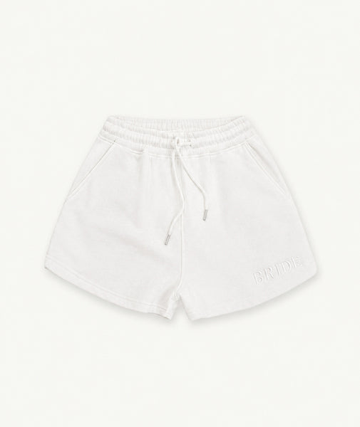 Bride Statement Shorts - White | Six Stories