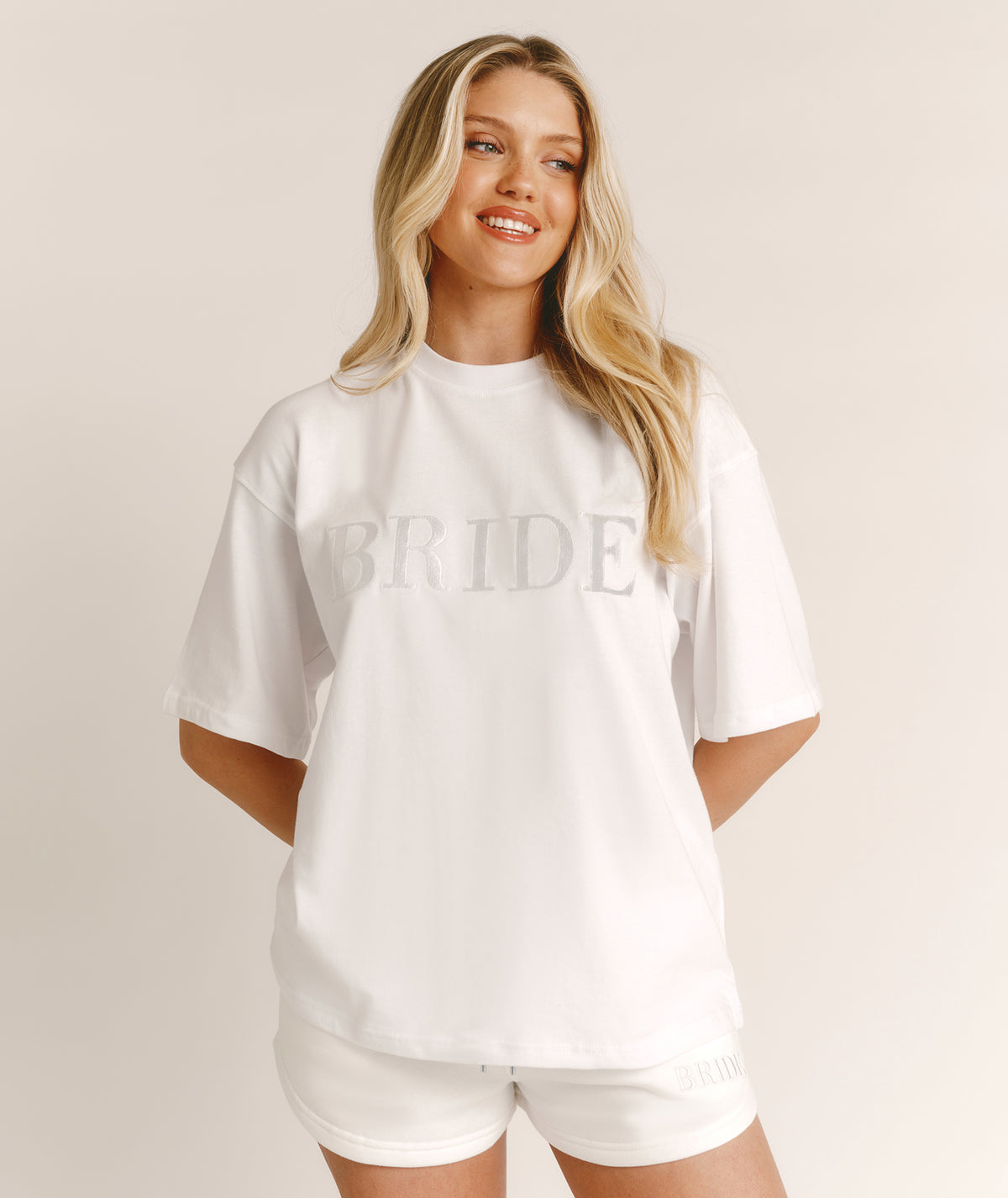 Bride Statement Tee - All White