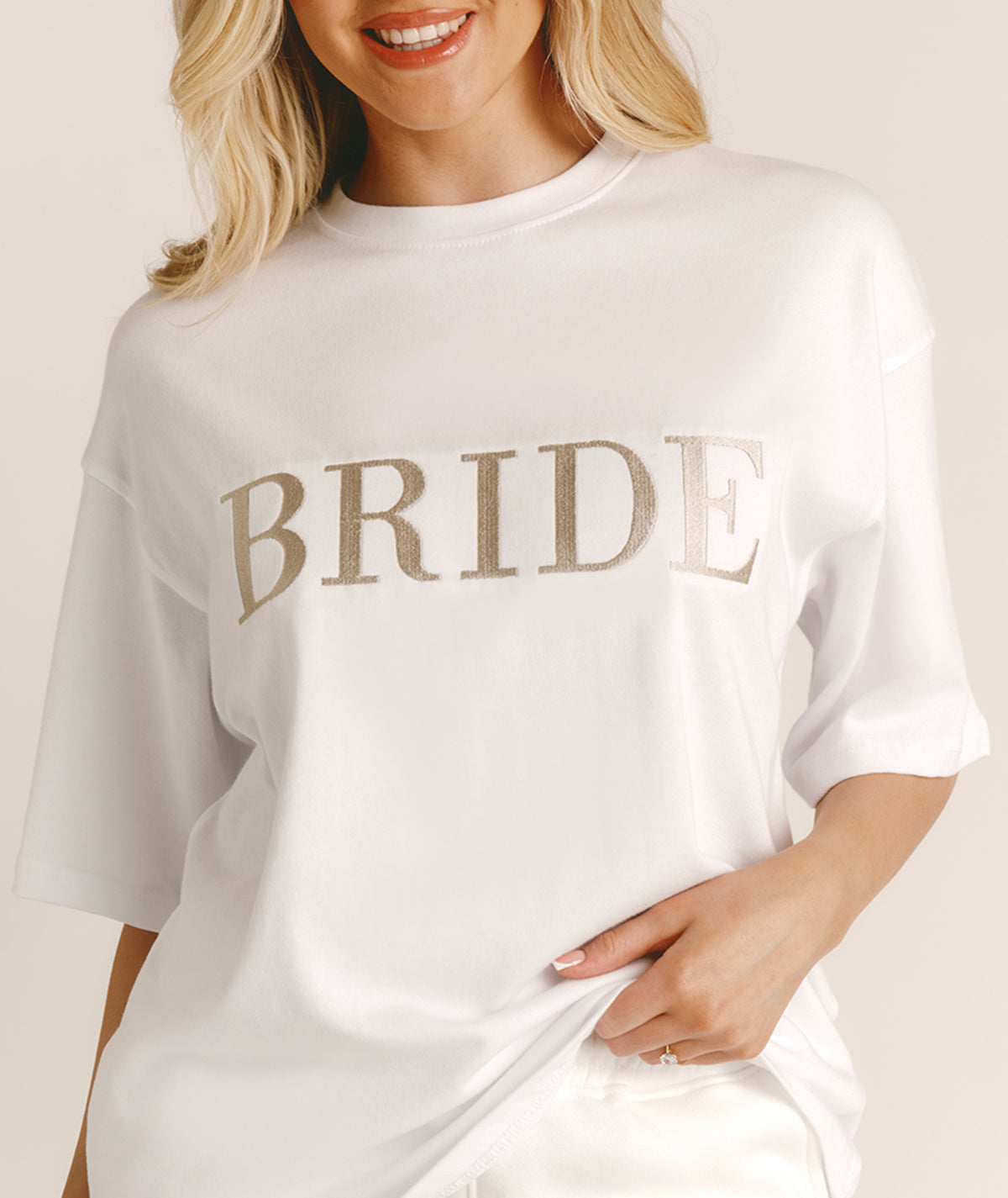 Bride Statement Tee - White