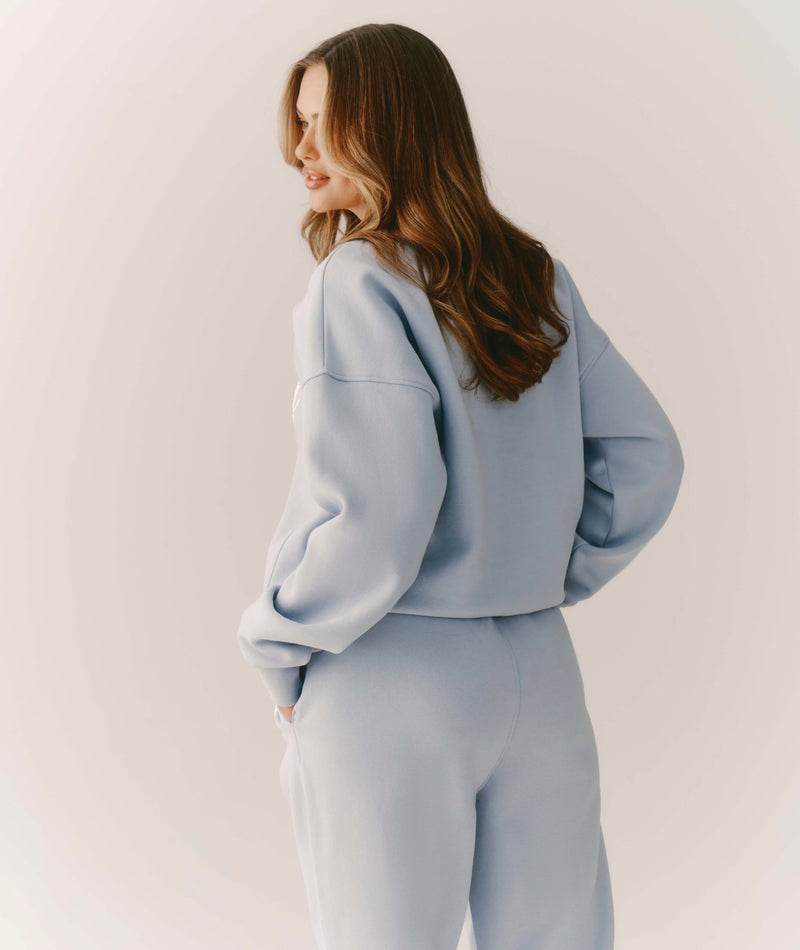 Wifey Graphic Sweatshirt - Blue