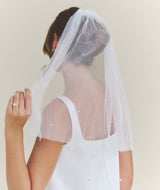 Pearl Tulle Veil