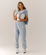 Wifey Graphic Sweatpants - Blue