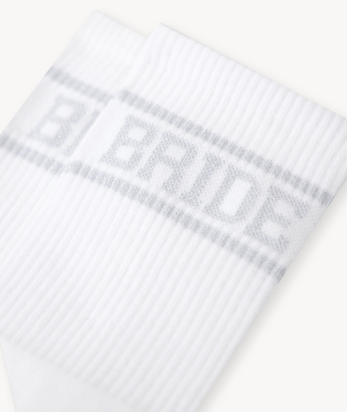 Bride Socks - Silver