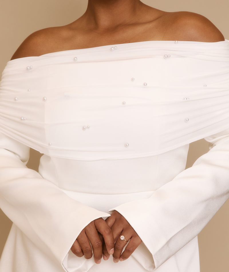 keepsake bardot beaded mini dress It's Time To Officially Meet Our BARDOT MINI  . . . . . #couturedesigner  #couture #bridalmini #luxurybridal #newcollection #nettabenshabu
