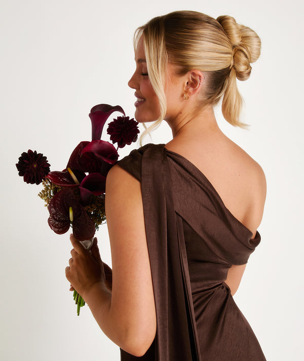 Black & Brown Bridesmaid Dresses | Chocolate & Black Tie Dresses | Six Stories Black & Brown Bridesmaid Dresses | Chocolate & Black Tie Dresses | Six Stories