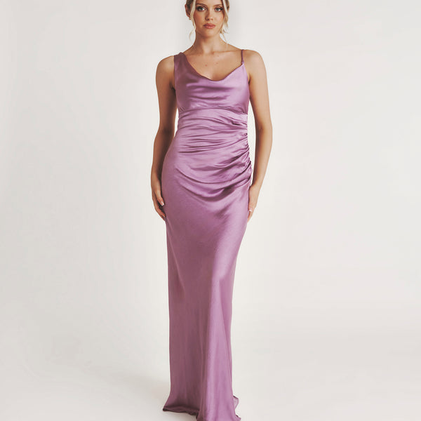 orchid fall dress Maxi Dress in Orchid XS