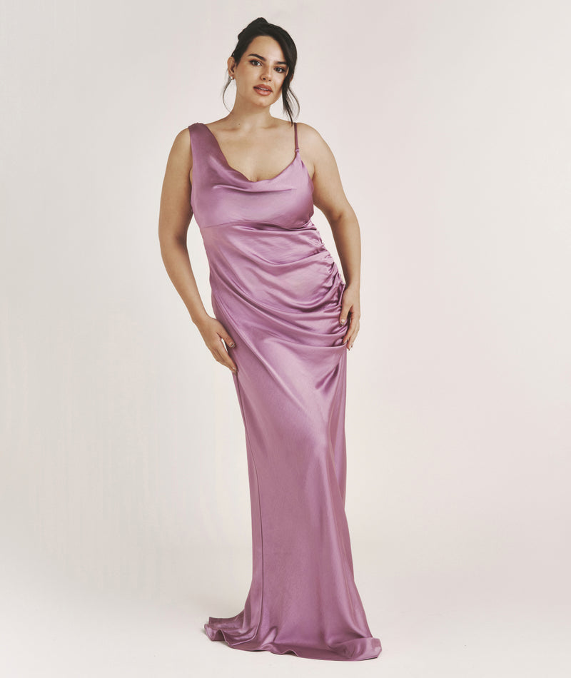 Satin Asos Purple Bridesmaid Dress ASOS DESIGN Tall Scoop Neck Midi Satin Slip Dress In Lilac Satin Asos Purple Bridesmaid Dress ASOS DESIGN Tall Scoop Neck Midi Satin Slip Dress In Lilac