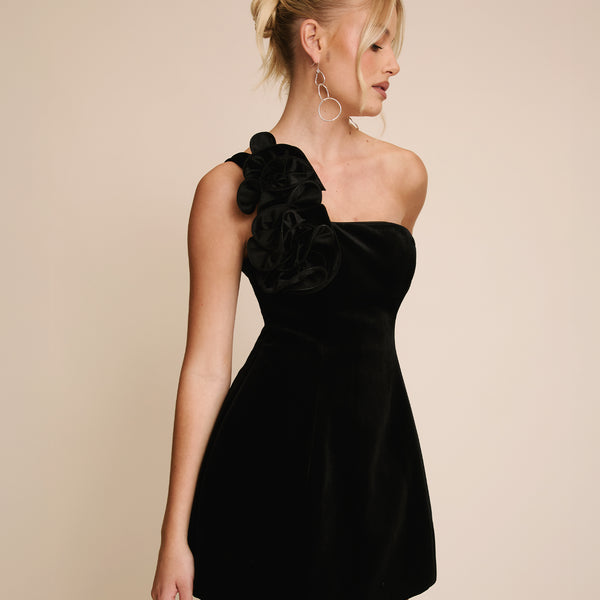 mini velvet cocktail dress Taylor Velvet Mini Dress 5056S
