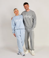 Hubby Graphic Sweatshirt - Grey