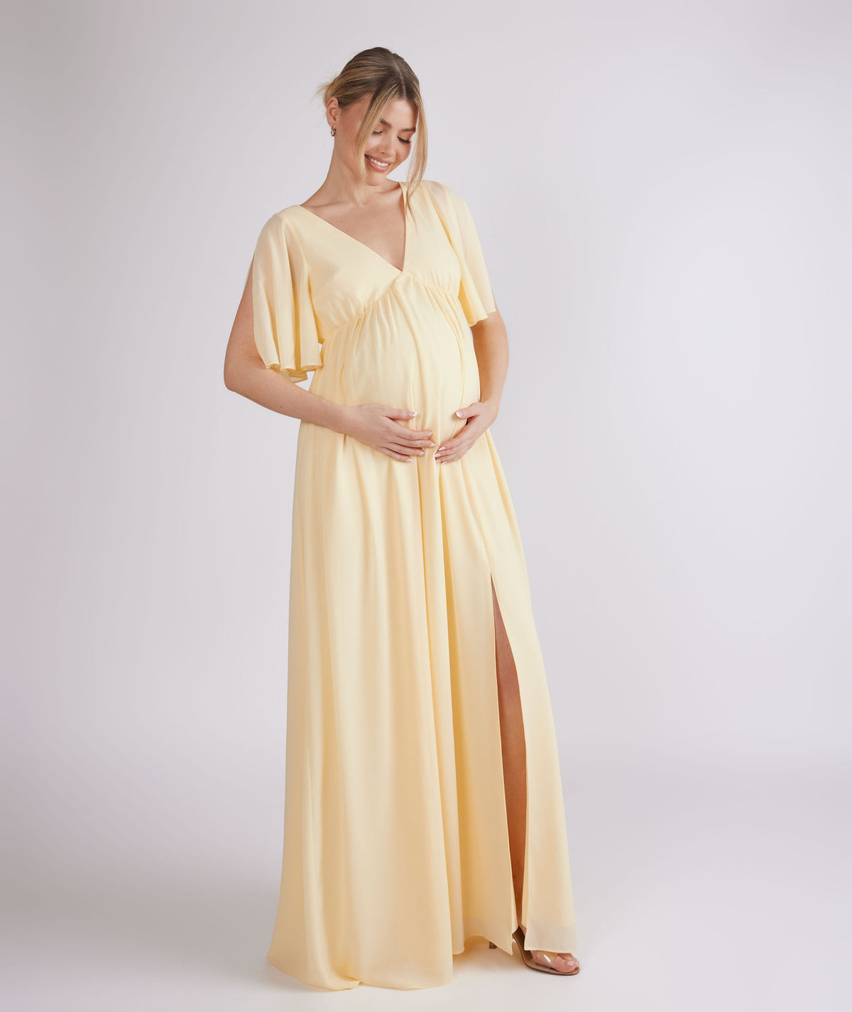 bridesmaid dress for nursing mom Holy Grail Nursing Dress - Short Sleeve - Lilac