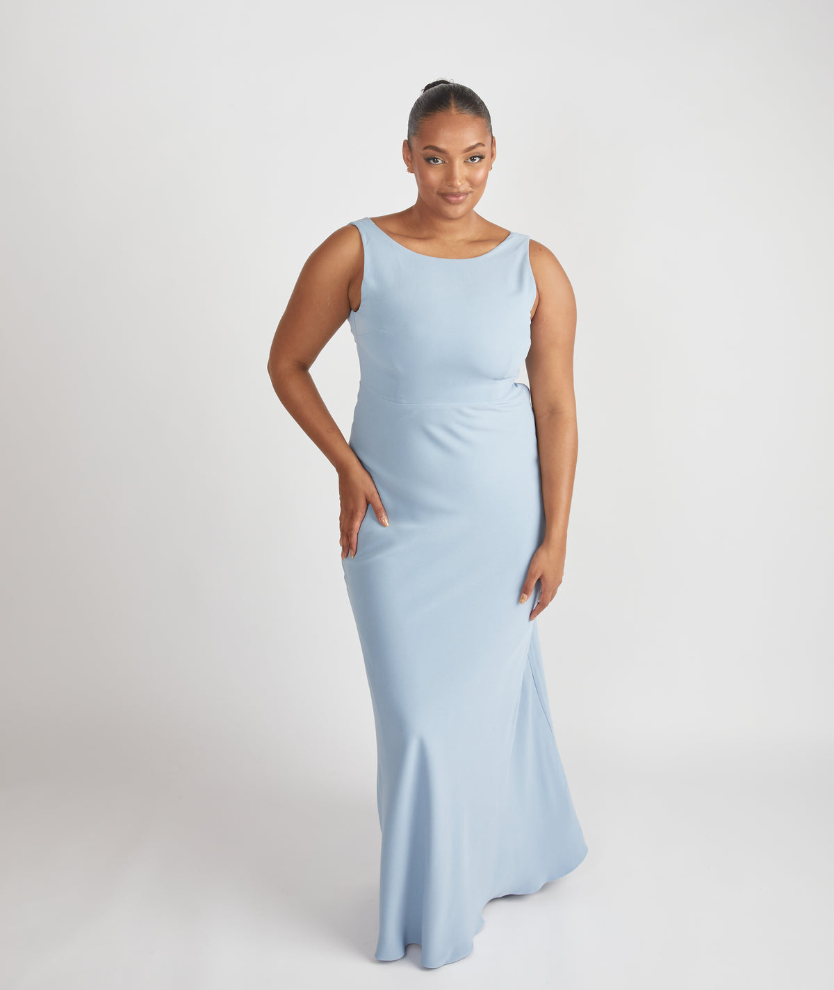 Bardot Crepe Bridesmaid Dress