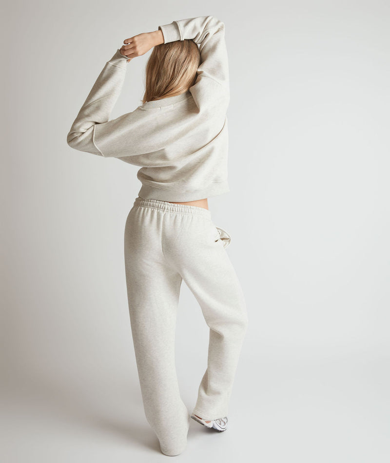 Stories Sweatshirt - Oatmeal Marl and Merlot
