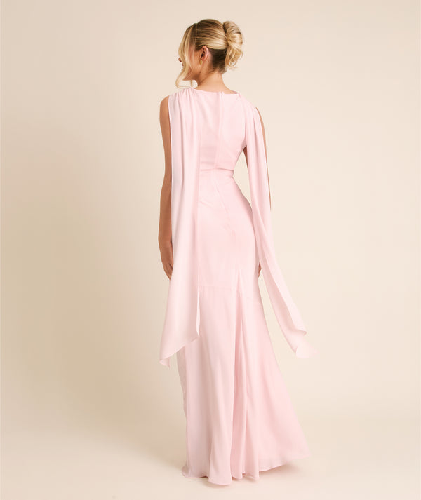 strapless open back dress Jovani 38078