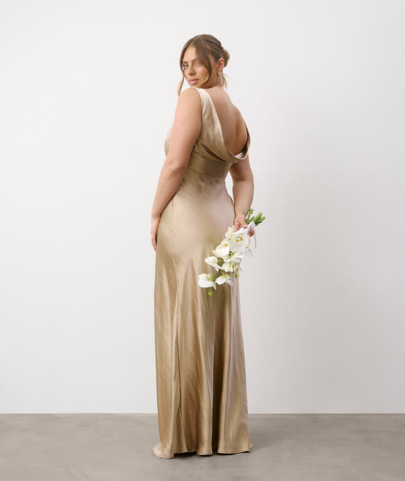 floor length champagne bridesmaid dresses Champagne Bridesmaid Dresses