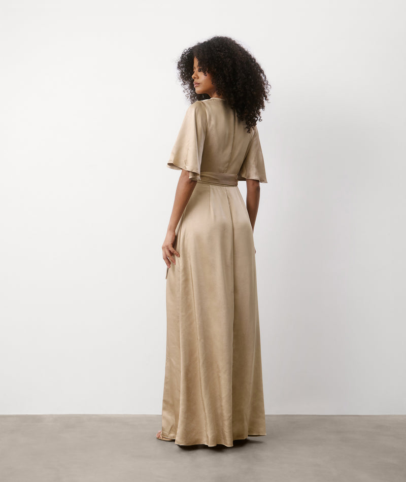 champagne and brown bridesmaid dresses Champagne Bridesmaid Dresses