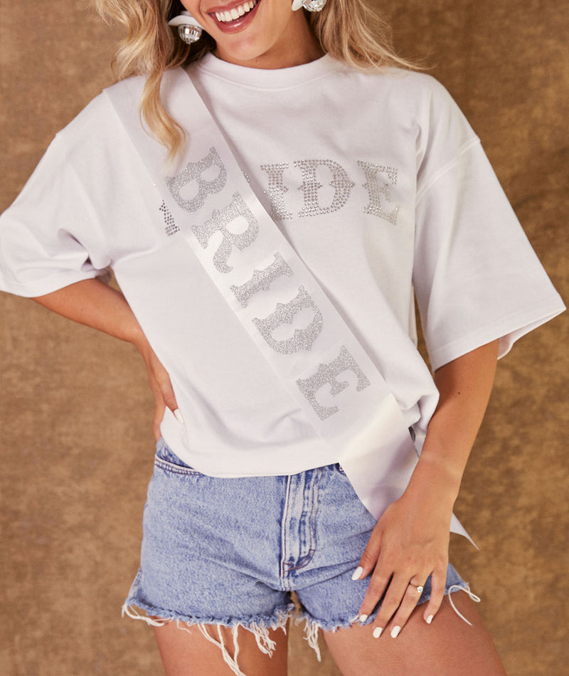 The Last Rodeo Bridal Sash 11 pc Set