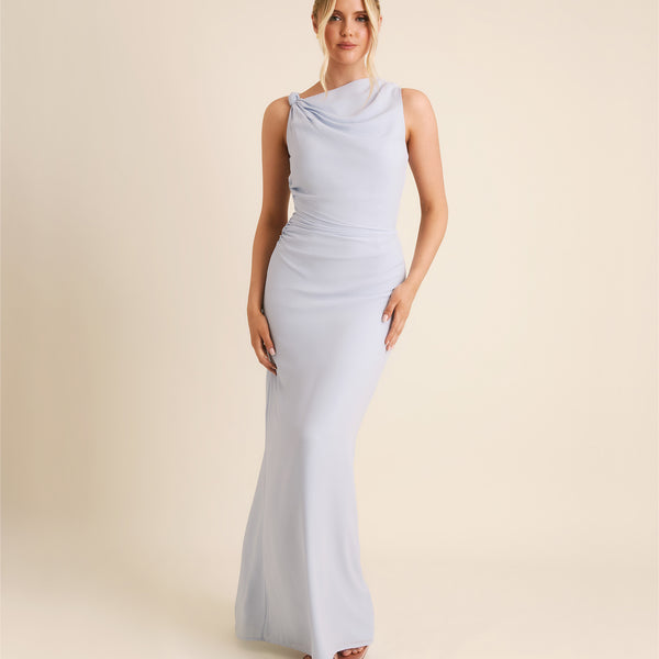 twisted asymmetrical dress Lita