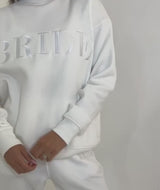 Bride Statement Sweatshirt - White
