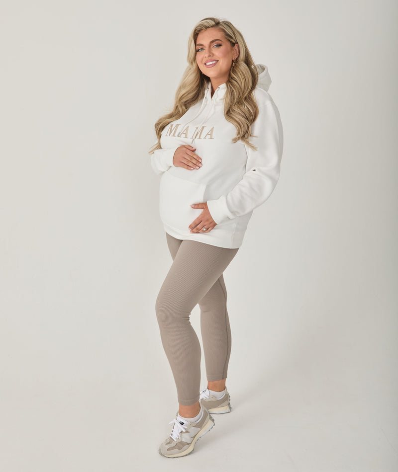 Mama Hoodie - White