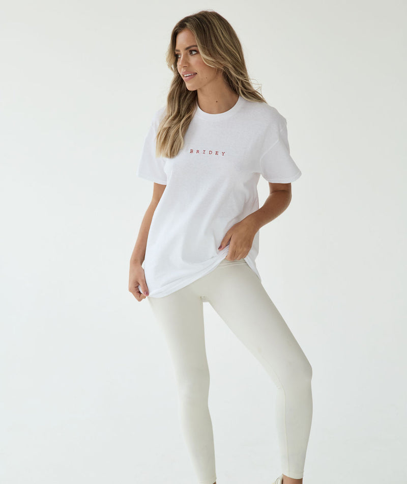 Bridey Tee - White