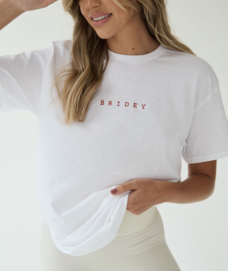 Bridey Tee - White