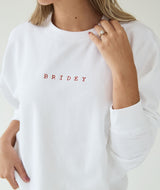Bridey Sweat - White